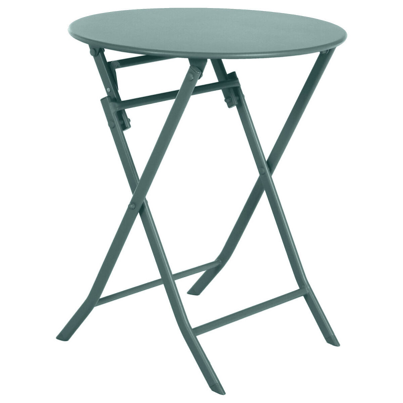 Hesperide Zahradní kulatý stolek GREENSBORO, Ø 60 cm, zelený zelená