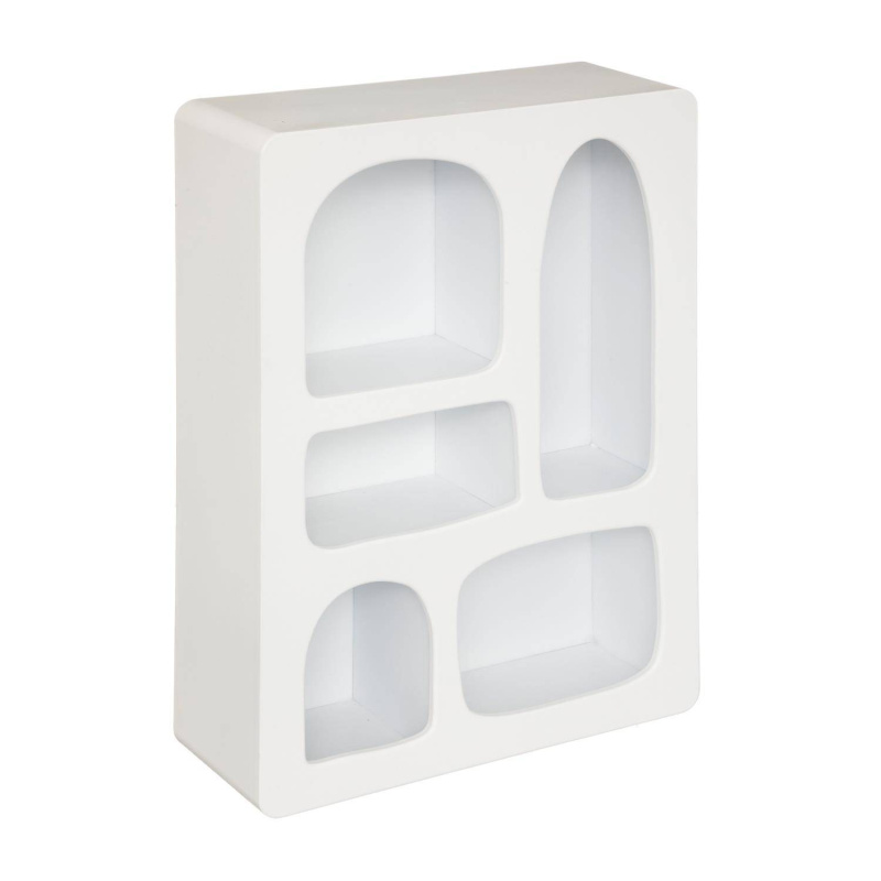 Atmosphera Nástěnná police Riva, 45 x 65 cm bílá