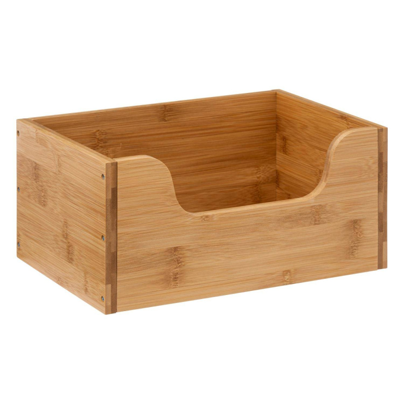 5five Simply Smart Kuchyňský organizér z bambusu, 31,5 x 15 x 21,5 cm hnědá