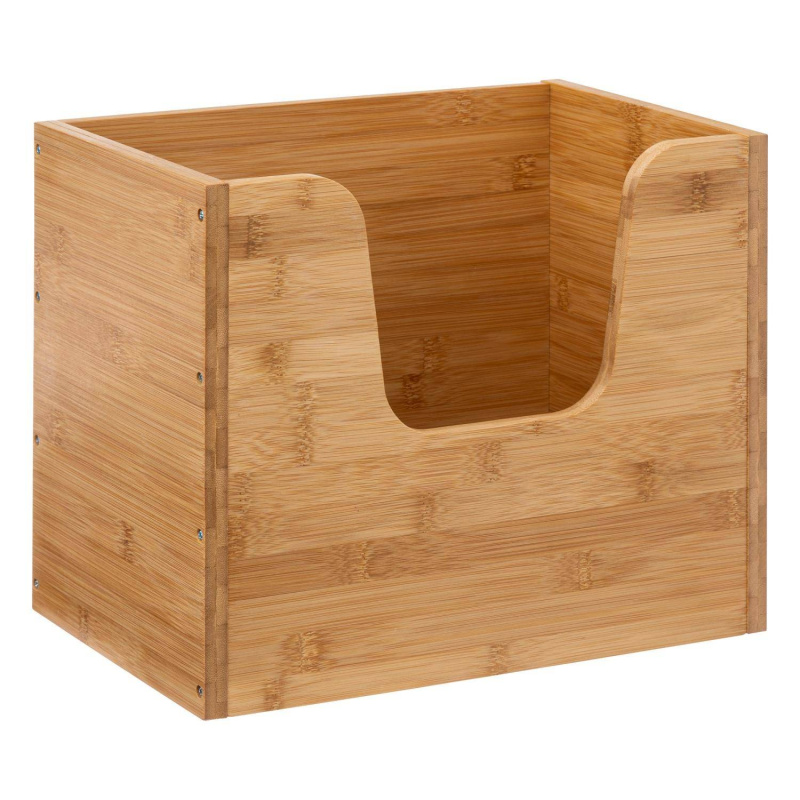 5five Simply Smart Kuchyňský organizér z bambusu, 31,5 x 21,5 x 26,5 cm hnědá