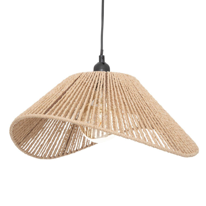 Atmosphera Lampa do nízkého obývacího pokoje Myha, Ø 45 cm béžová