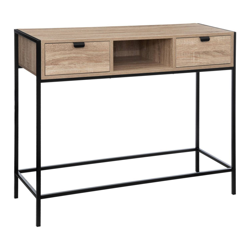 5five Simply Smart Komoda Aliaj loft, 100 x 35 x 80 cm hnědá