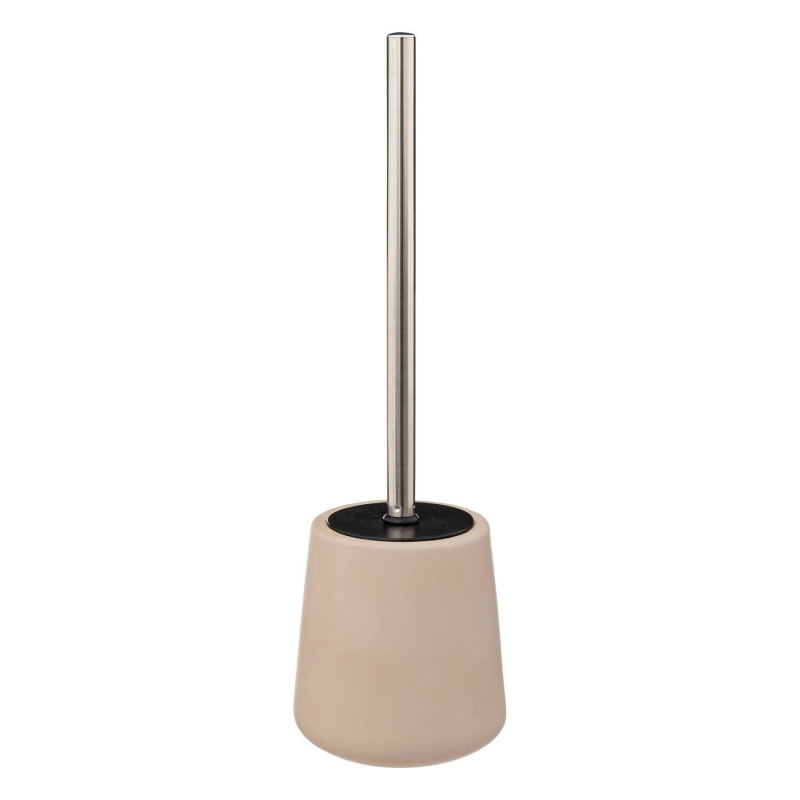 5five Simply Smart Toaletní kartáč s keramickou nádobou Cocon, Ø 12 cm, béžový béžová