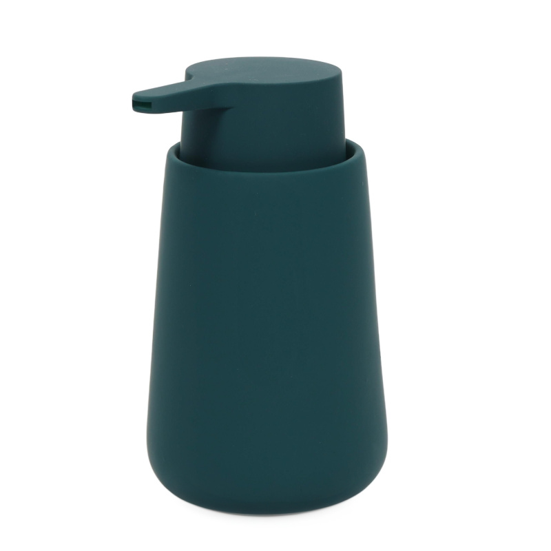 5five Simply Smart Dávkovač mýdla COCON, keramický, 100 ml, modrý mořská modrá