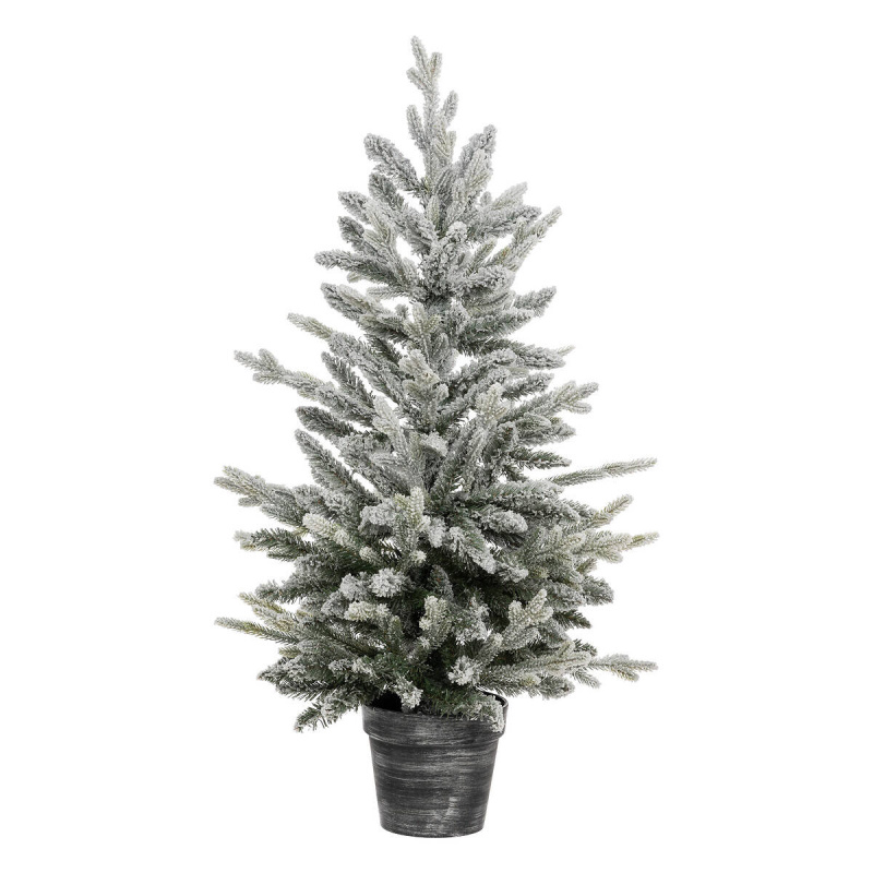 Fééric Lights and Christmas Umělý vánoční stromeček v květináči, 100 cm zelená