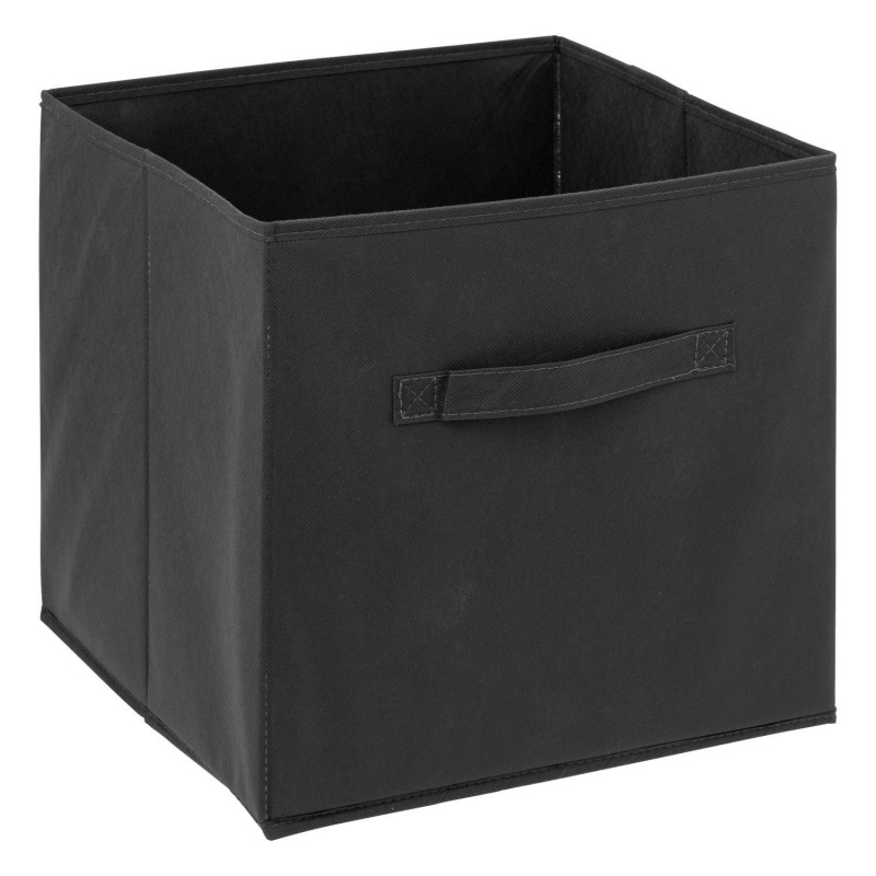 5five Simply Smart Úložný box na oblečení, 31 x 31 x 31 cm, tmavě šedý antracitová