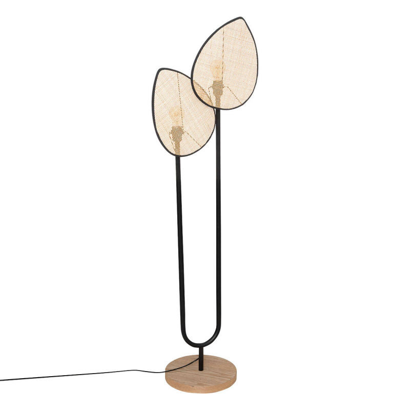 Atmosphera Stojací lampa OLME, 143 cm hnědá