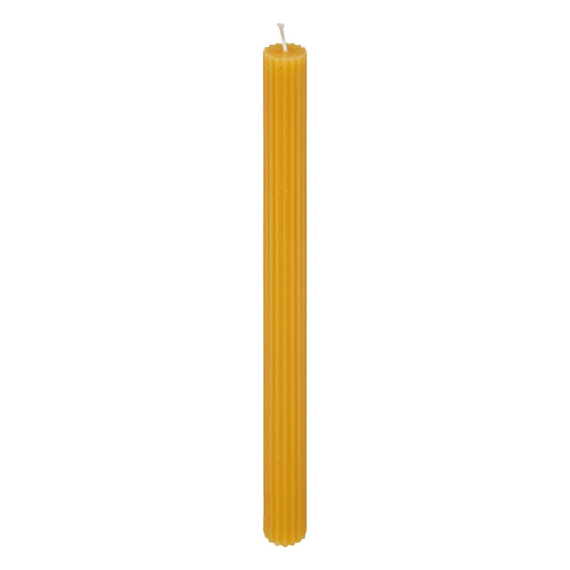Atmosphera Svíčka DEMI, 26 cm, žlutá žlutá
