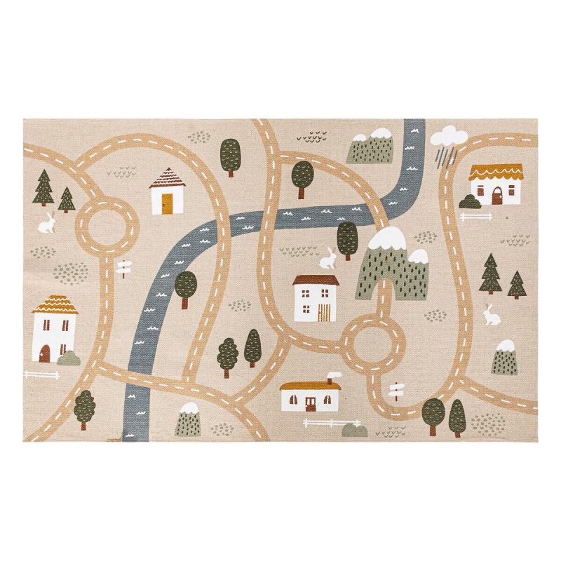 Atmosphera for kids Koberec Ulice ROADMAP, 100 x 150 cm vícebarevná