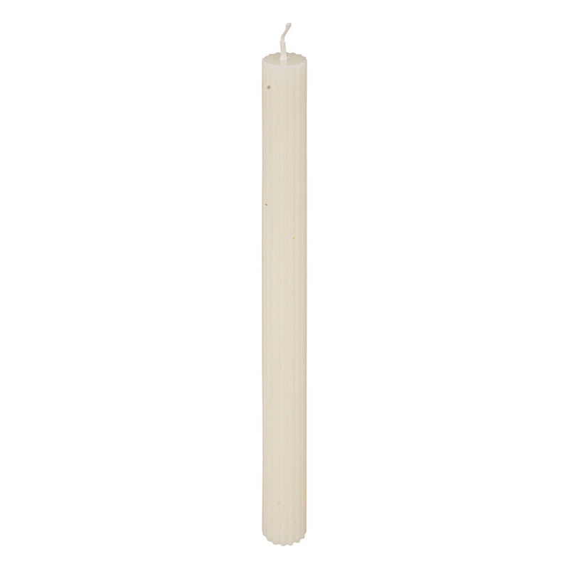 Atmosphera Svíčka DEMI, 26 cm, béžová béžová