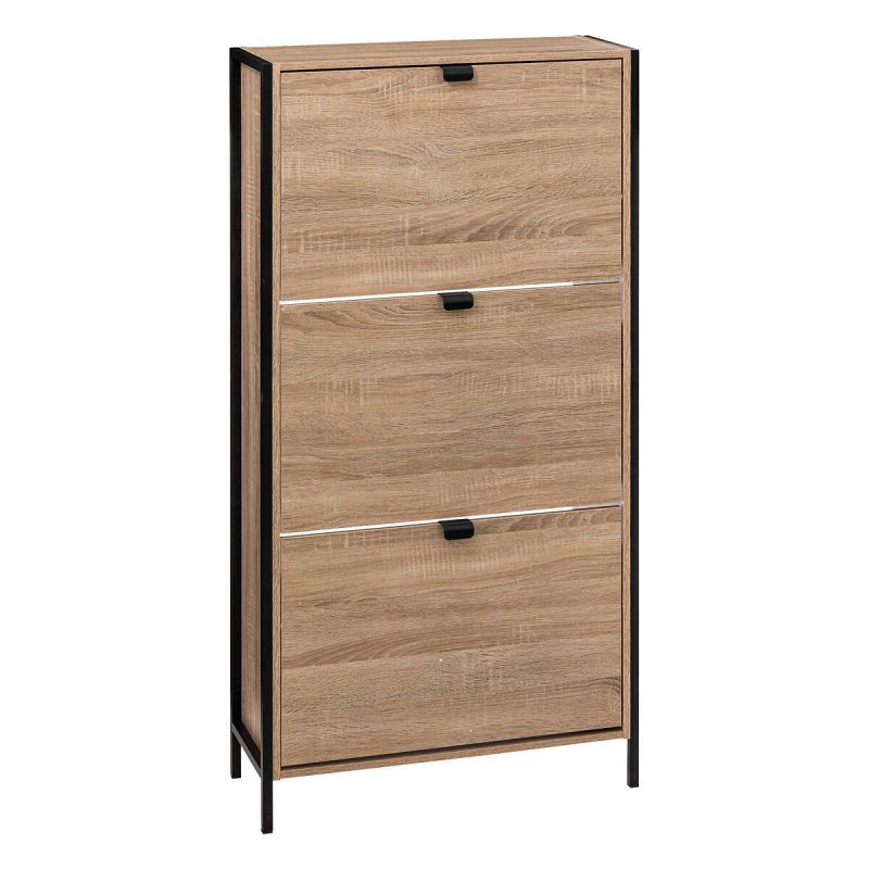 5five Simply Smart Botník ALIAJ, 3 přihrádky, 63,2 x 24 x 122 cm hnědá
