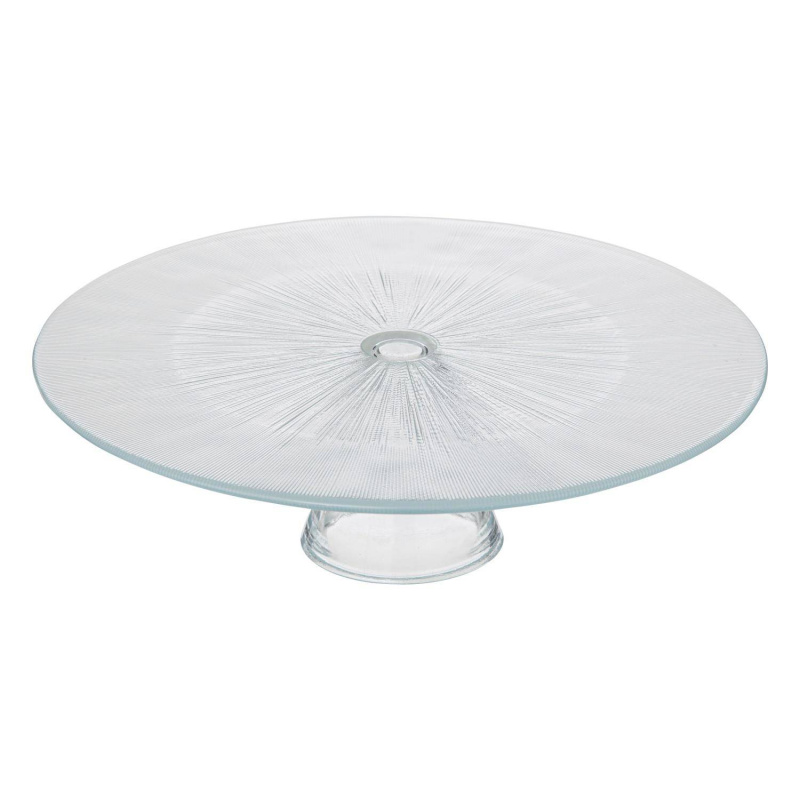 Secret de Gourmet Podnos na cukroví Elise, skleněný, ? 28 cm transparentní