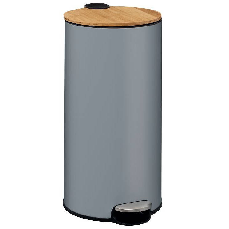 5five Simply Smart Kovový koš na odpadky MODERN, 30 L šedá