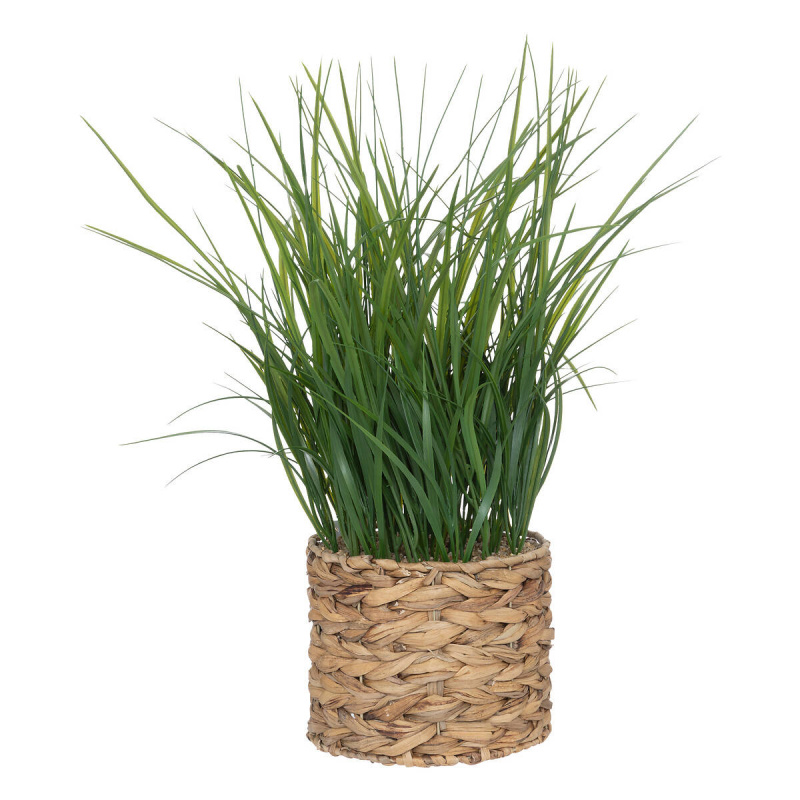 Atmosphera Umělá tráva v květináči s vodního hyacintu, výš, 70 cm zelená
