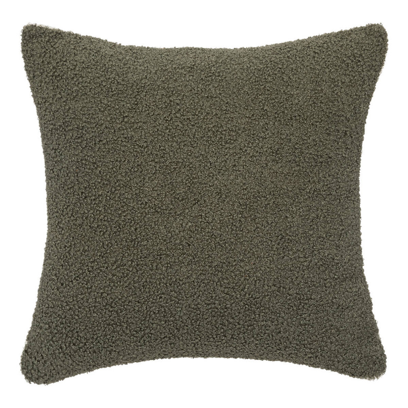 Atmosphera Dekorační polštář boucle JAIKO, 40 x 40 cm, khaki olivová