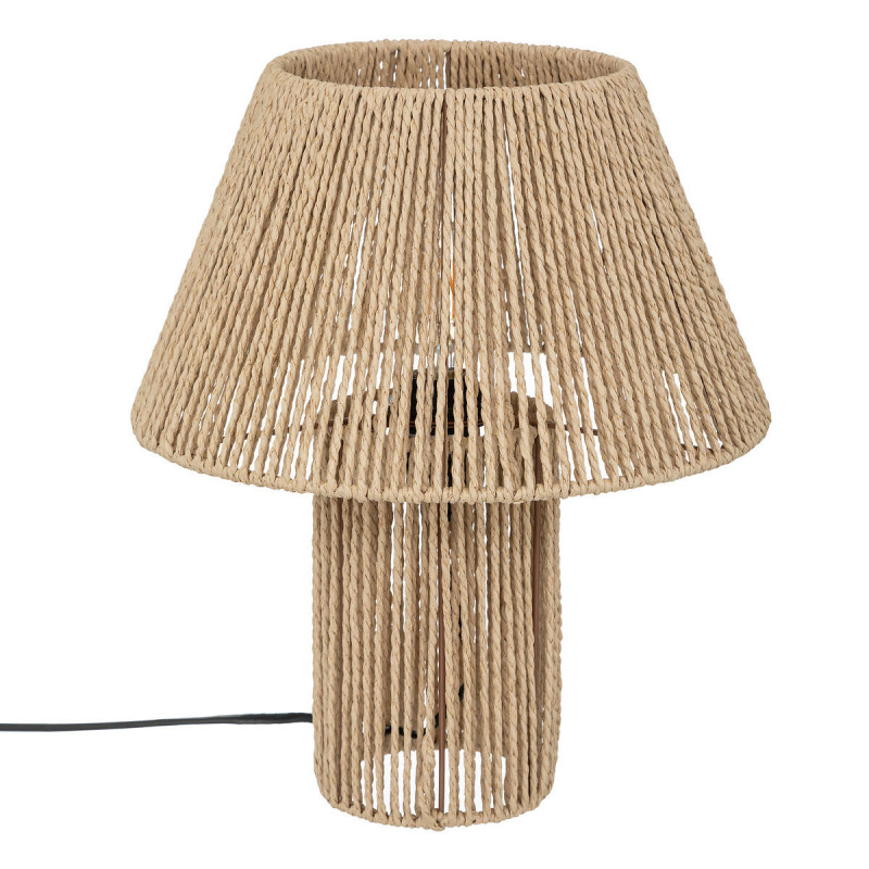 Atmosphera Stolní lampa boho ADRIA, výška 38 cm hnědá