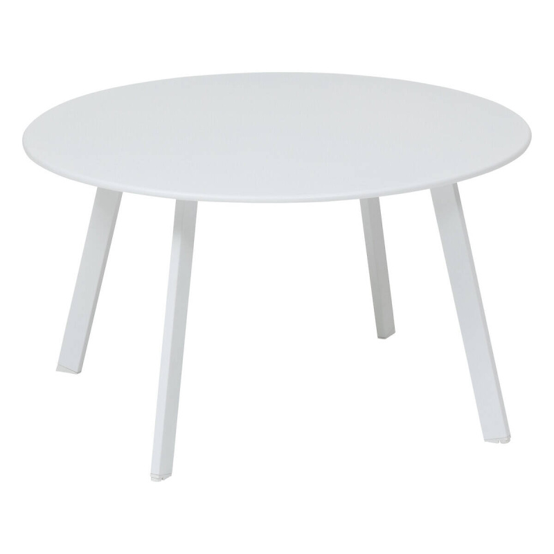 Hesperide Zahradní kovový stolek SAONA, ? 70 cm bílá