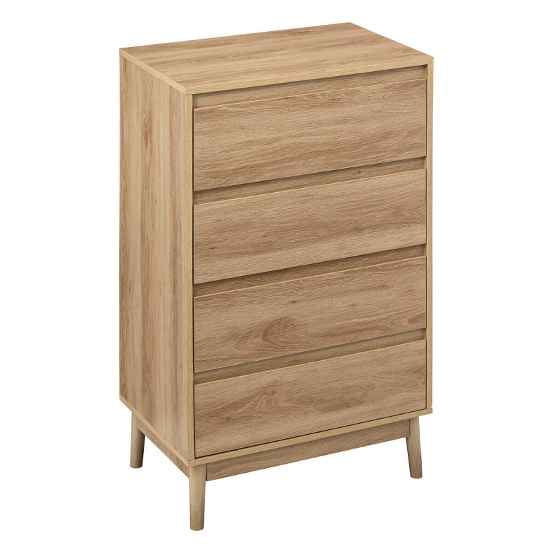 5five Simply Smart Komoda se zásuvkami ABANA, 60 x 40 x 107,3 cm hnědá