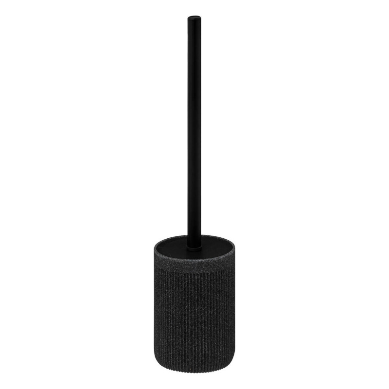 5five Simply Smart Toaletní kartáč ONYX, výš, 40,2 cm, černý černá