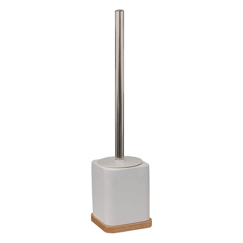 5five Simply Smart WC kartáč NATUR, výš, 35,5 cm bílá