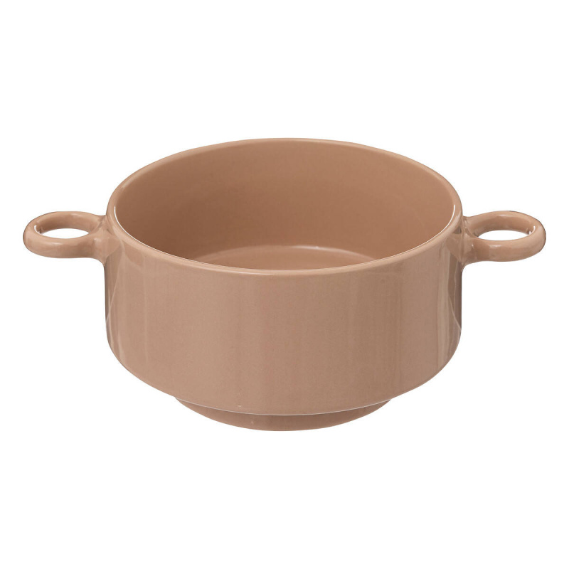 Secret de Gourmet Miska na polévku RETRO, 510 ml růžová