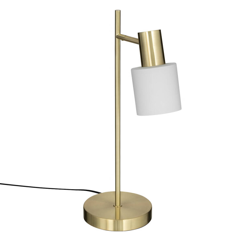 Atmosphera Stolní lampa TAIS, kovová, 45 cm zlatá