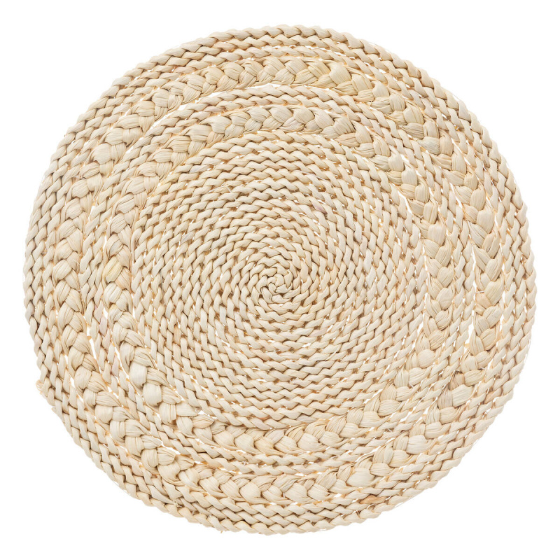 Secret de Gourmet Podložka na stůl z pleteniny SOLEYA, Ø 38 cm béžová