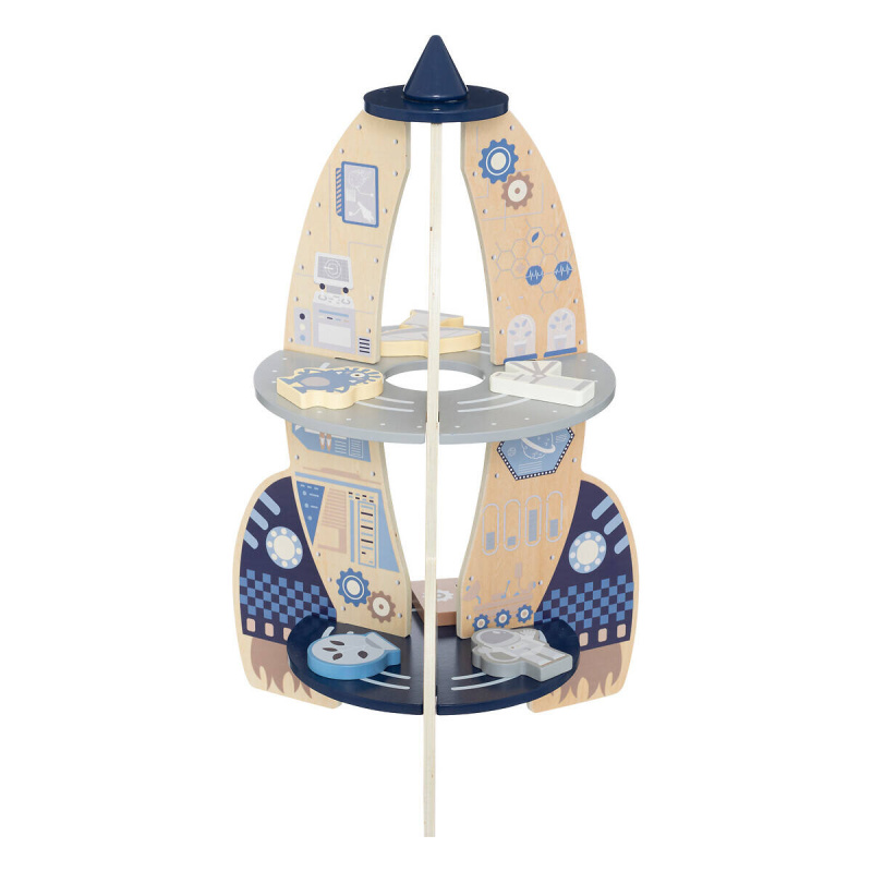 Atmosphera for kids Hračka raketa ESCAPE, 60 cm hnědá