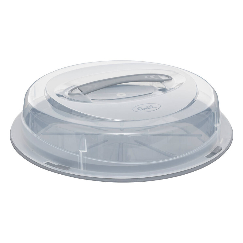 5five Simply Smart Kulatá nádoba na dort s víkem TRANSPARENT, Ø 35 cm transparentní