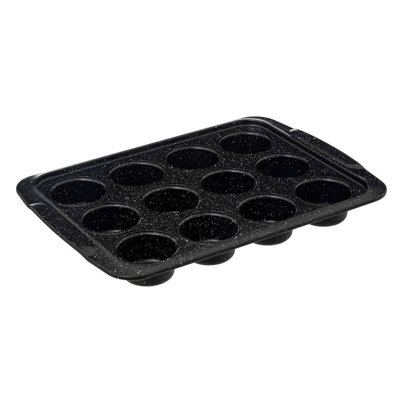 5five Simply Smart Forma na muffiny, 12 kusů černá