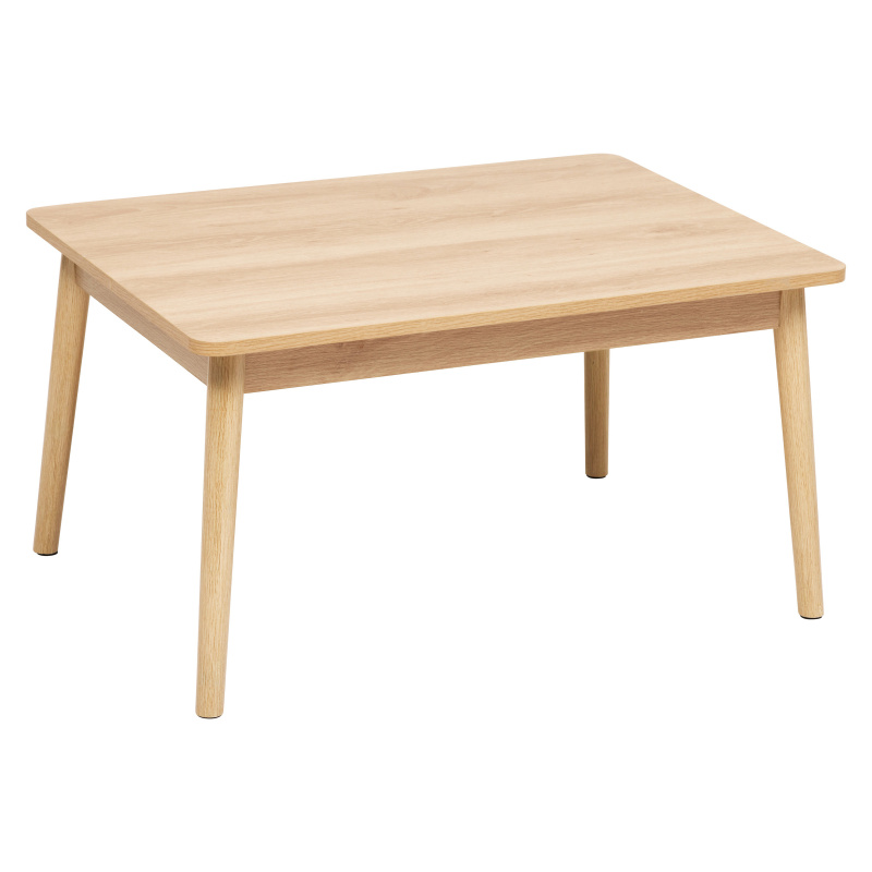 5five Simply Smart Klasický obdélníkový konferenční stolek ABANA, 78 x 58 x 42 cm hnědý