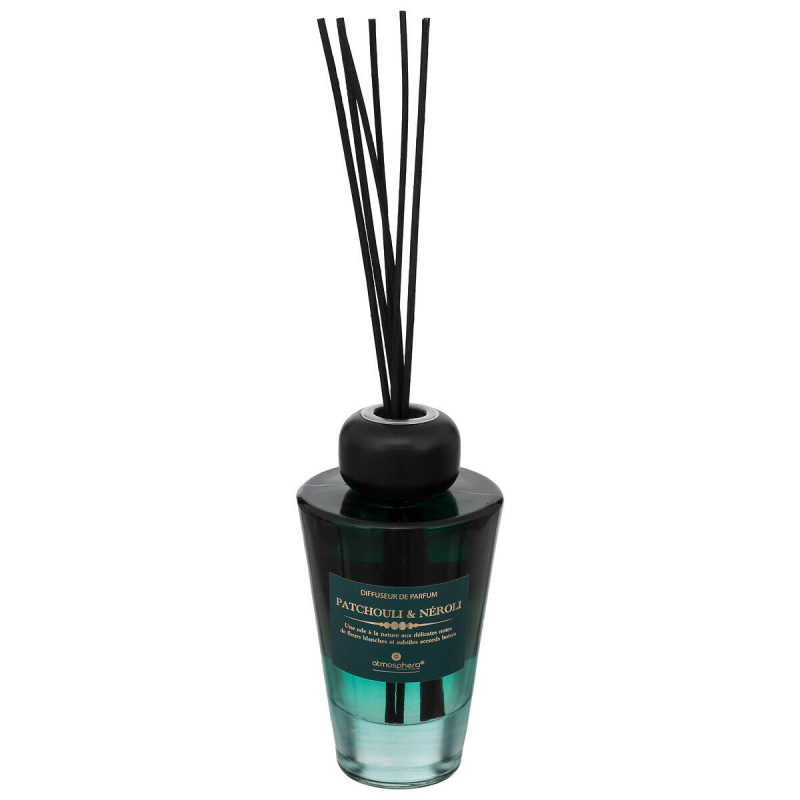 Atmosphera Difuzér vůně s tyčinkami FLAKON, 200 ml modrá