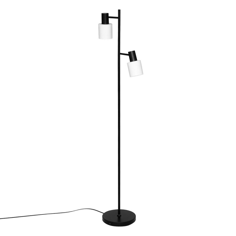 Atmosphera Stojací lampa TAIS, kovová, 143 cm černá