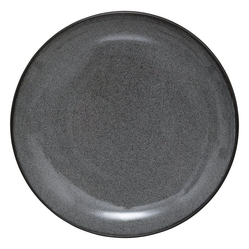 Secret de Gourmet Jídelní talíř DIANE, Ø 27 cm, šedý šedá