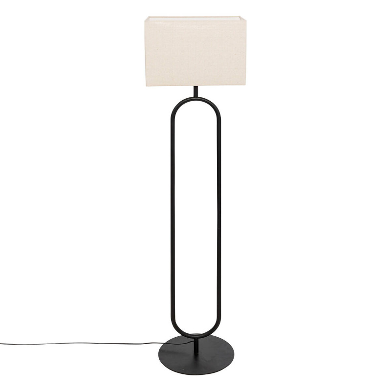 Atmosphera Stojací lampa s abažurem ALEC, 154 cm béžová