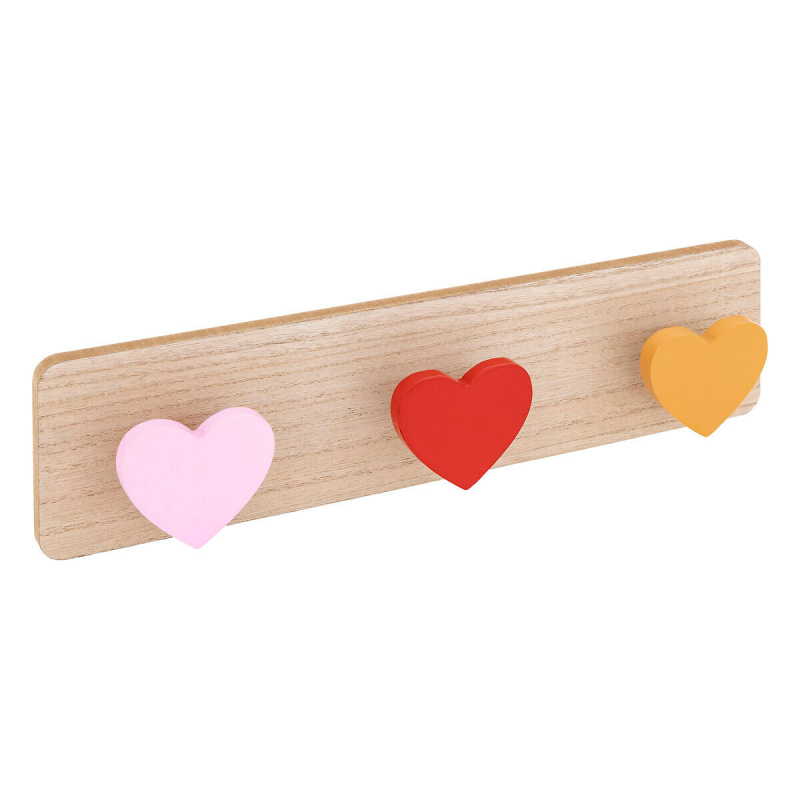 Atmosphera for kids Věšák do dětského pokoje LOVE, 36 x 9,5 cm vícebarevná