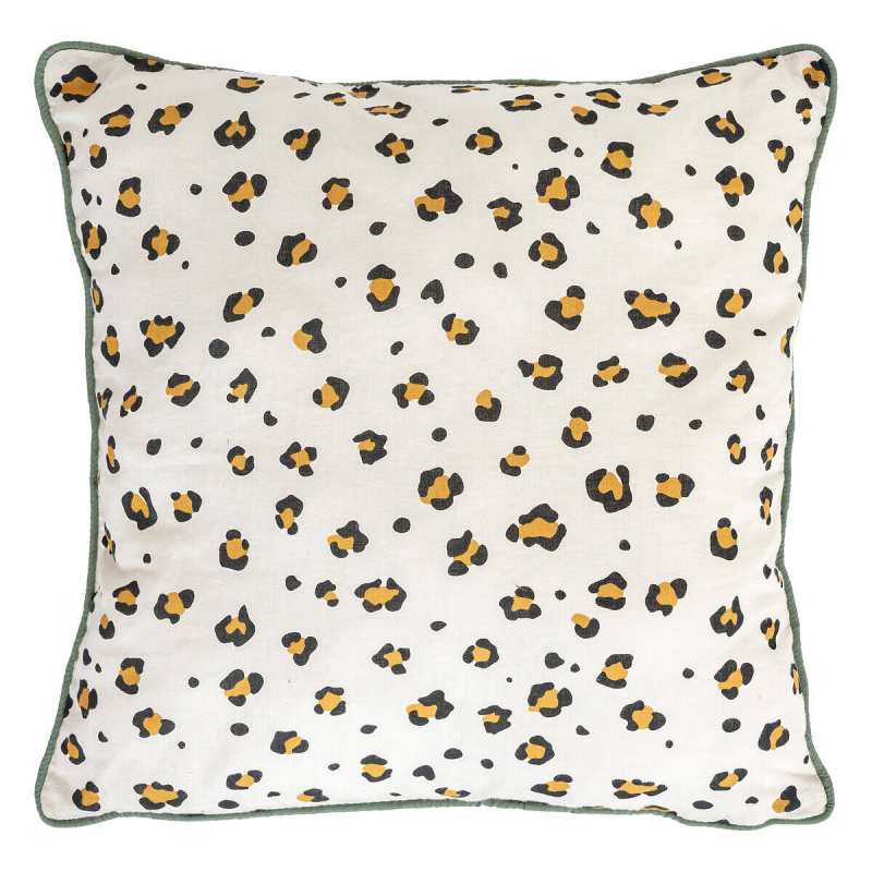Atmosphera for kids Polštář pro děti LEOPARD s leopardím vzorem, 40 x 40 cm vícebarevná