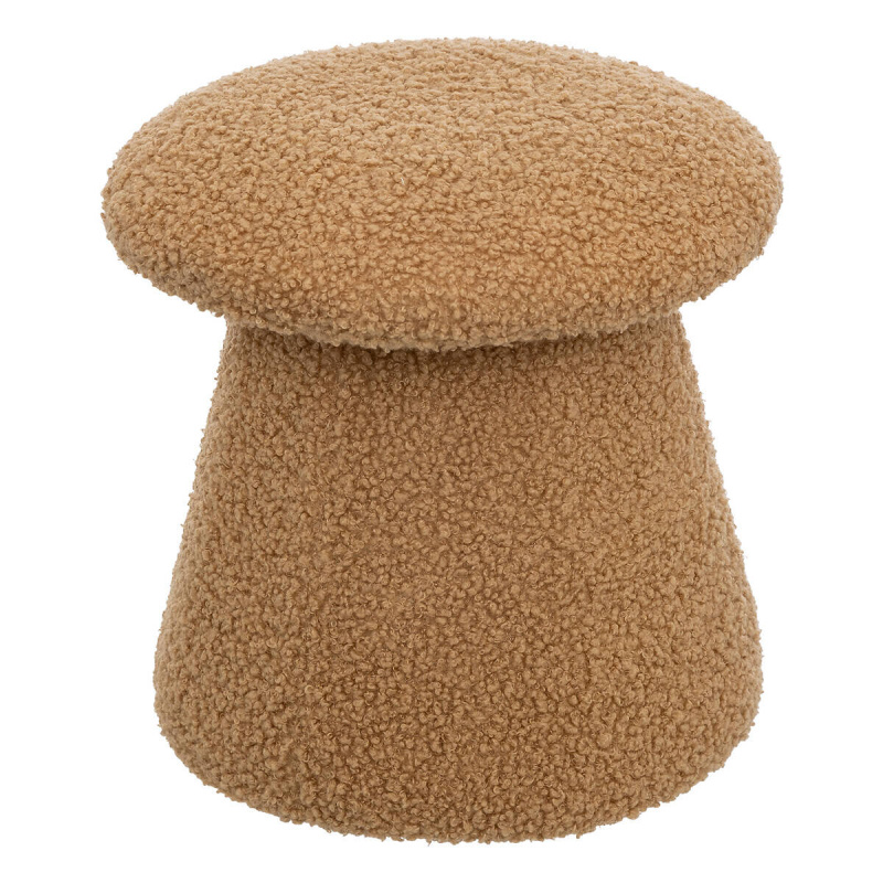 Atmosphera for kids Puf pro děti stolička houba TEDDY, Ø 27 cm hnědá