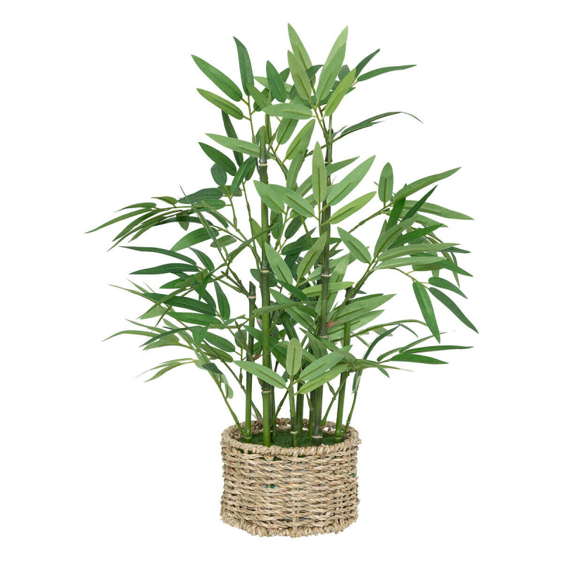 Atmosphera Umělý bambus v květináči, 46 cm zelená