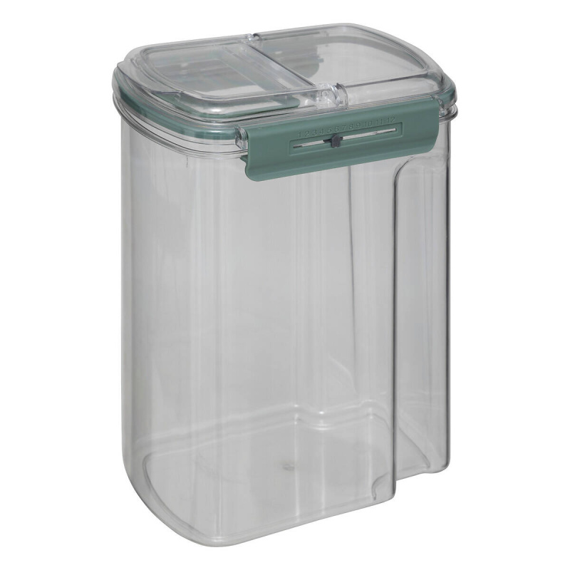 5five Simply Smart Hermetická nádoba na potraviny PP NEO s datovníkem, 3500 ml transparentní