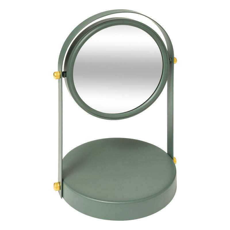5five Simply Smart Zrcadlo Ficus Round Pivot Duo zelený