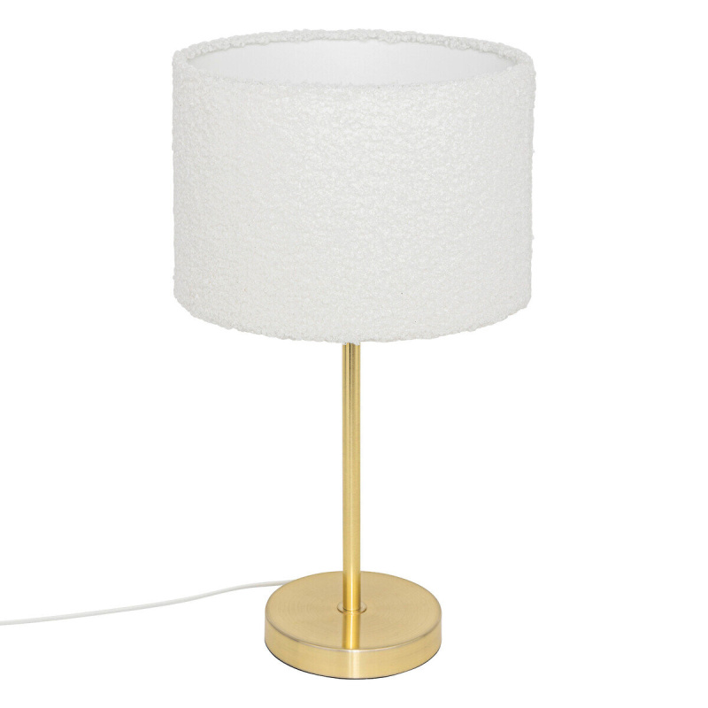Atmosphera Stolní lampa TINA se stínidlem, výška 49 cm bílý