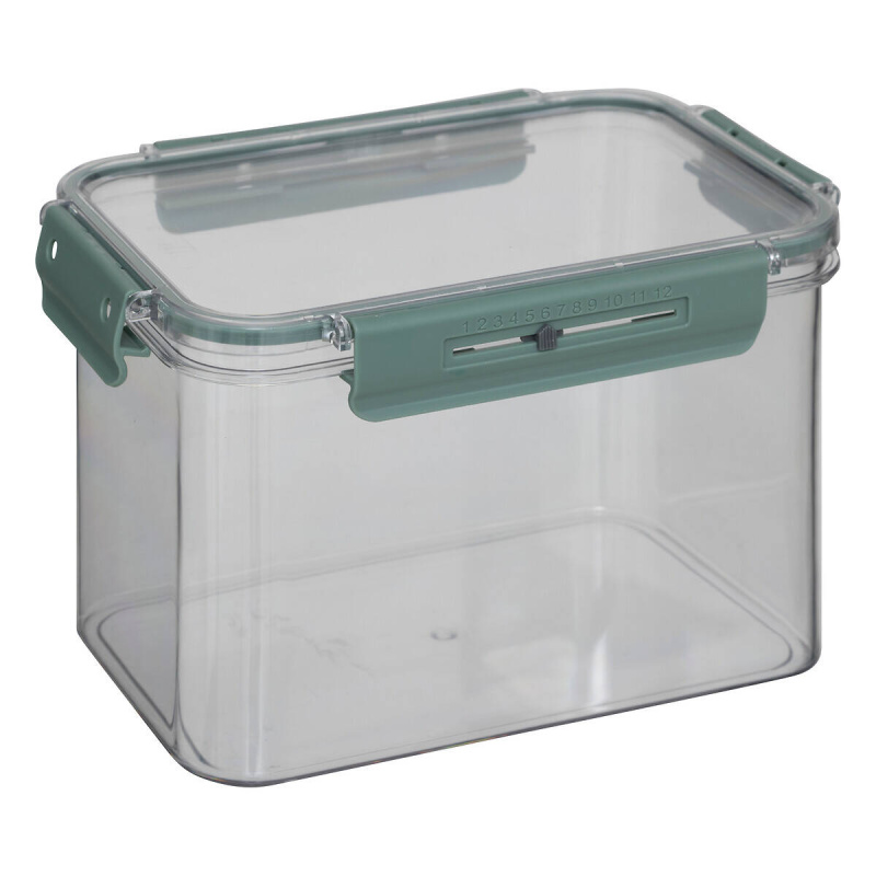 5five Simply Smart Hermetická nádoba na potraviny PP NEO s datovníkem, 350 ml transparentní