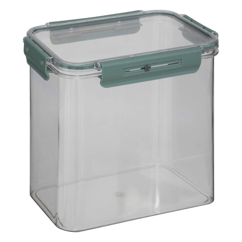 5five Simply Smart Hermetická nádoba na potraviny PP NEO s datovníkem, 4000 ml transparentní
