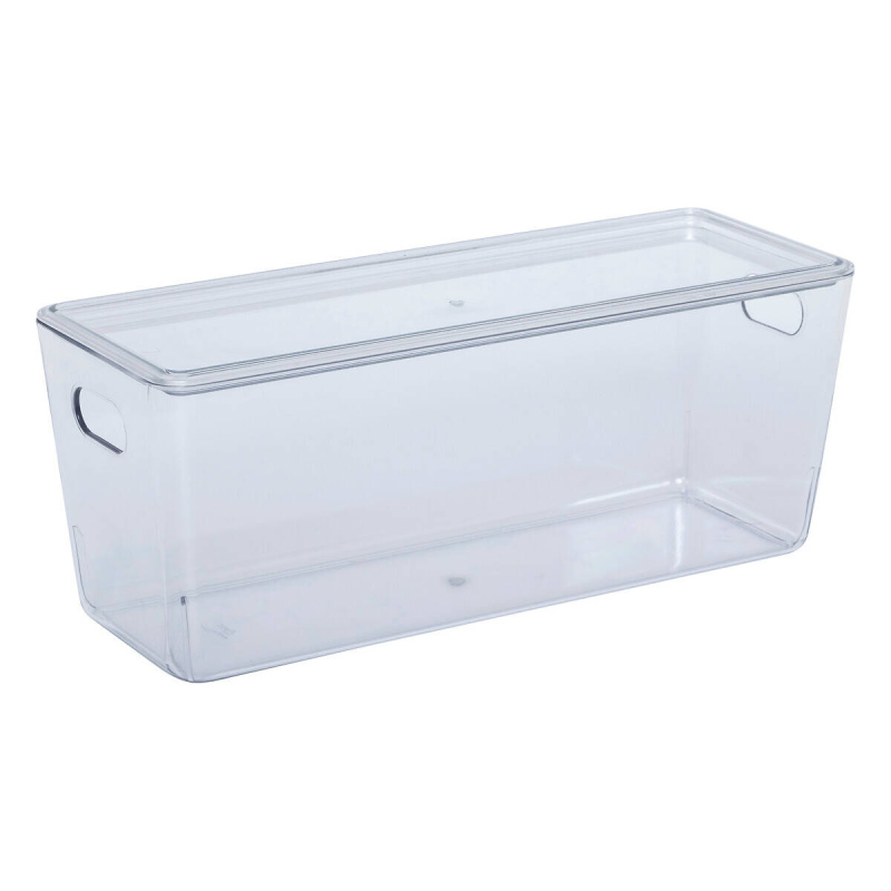 5five Simply Smart Krabice s víkem SELENA, průhledné do skříně, 5 l transparentní