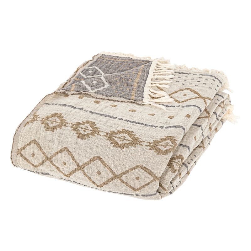 Atmosphera Velký mušelínový přehoz INUIT, 240 x 260 cm vícebarevný 95309