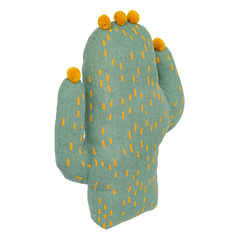 Atmosphera for kids Polštář kaktus MECIXO, 58 cm zelený