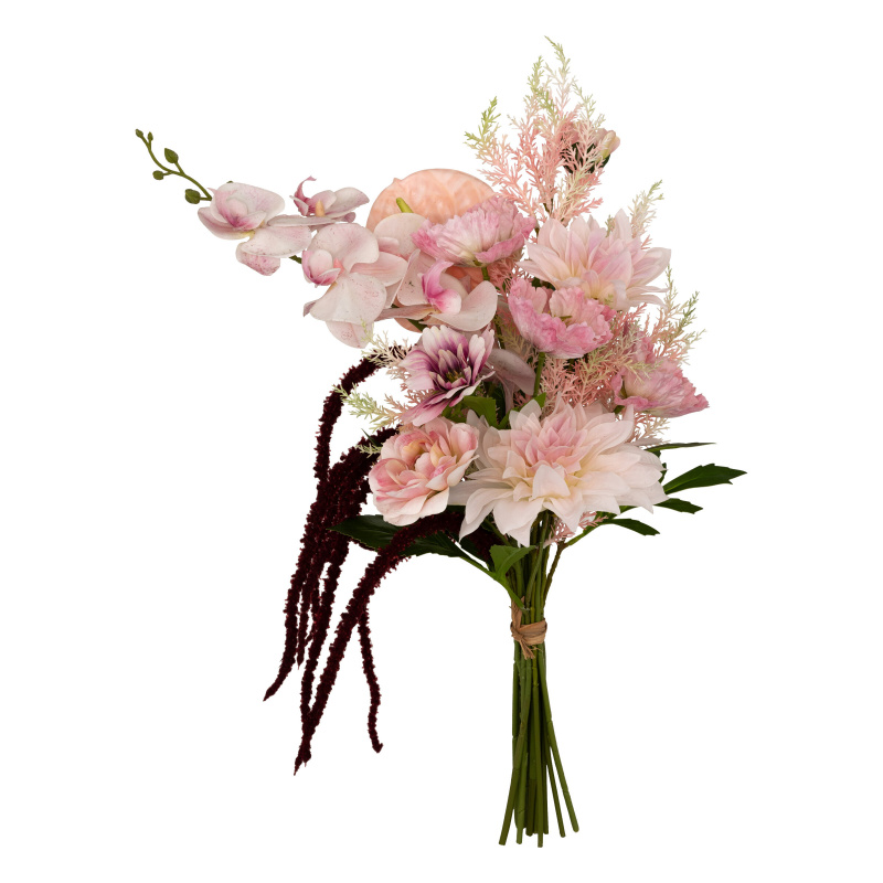 Atmosphera Umělé květiny WILD ROMANCE, růžové, 60 cm růžový