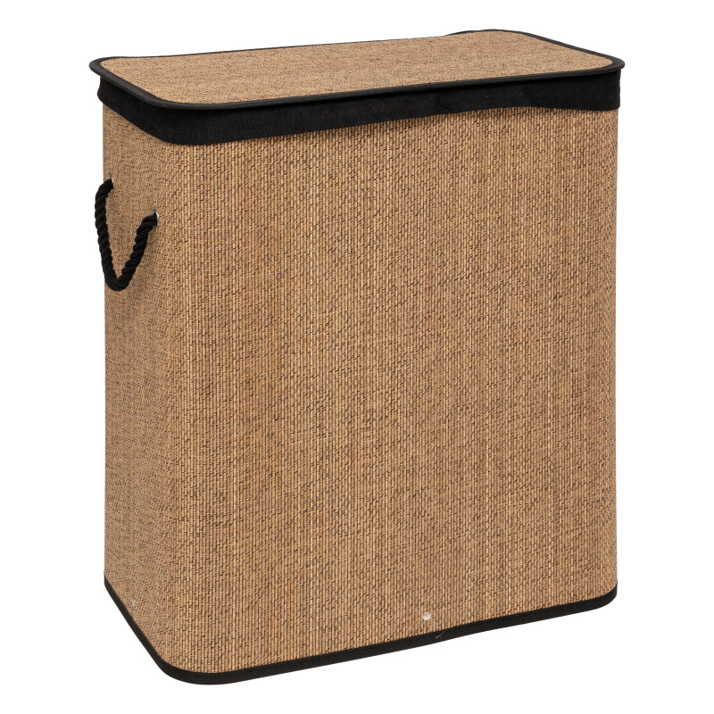5five Simply Smart Koš na prádlo LUXE, 100 l černá