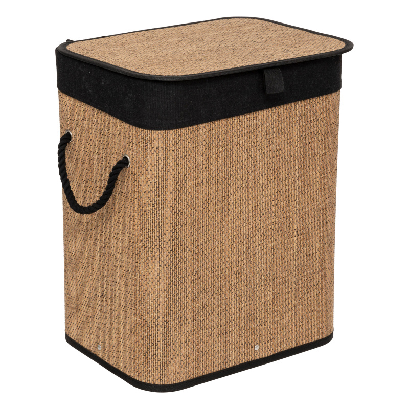 5five Simply Smart Koš na prádlo LUXE, 60 l černá